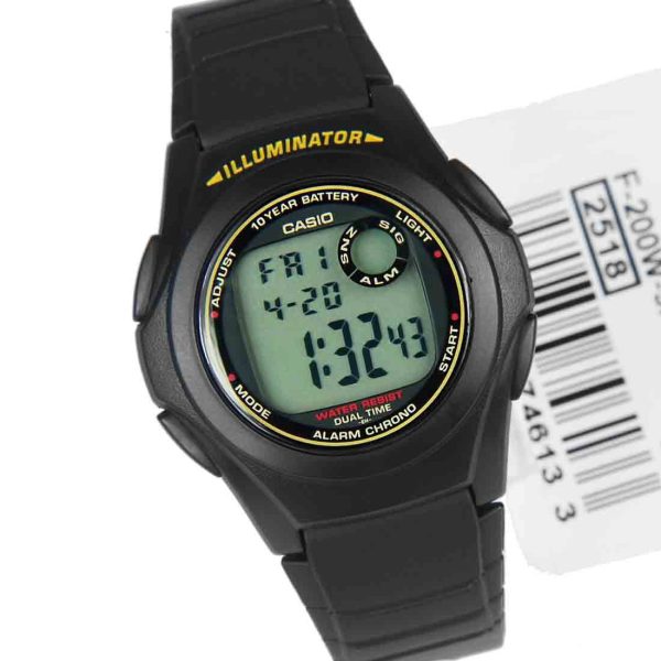 F-200W-9A Casio F-200W-9ADF Watch