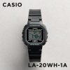 LA-20WH-1A Casio Youth Digital Ladies Resin Belt Watch LA-20WH-1ADF