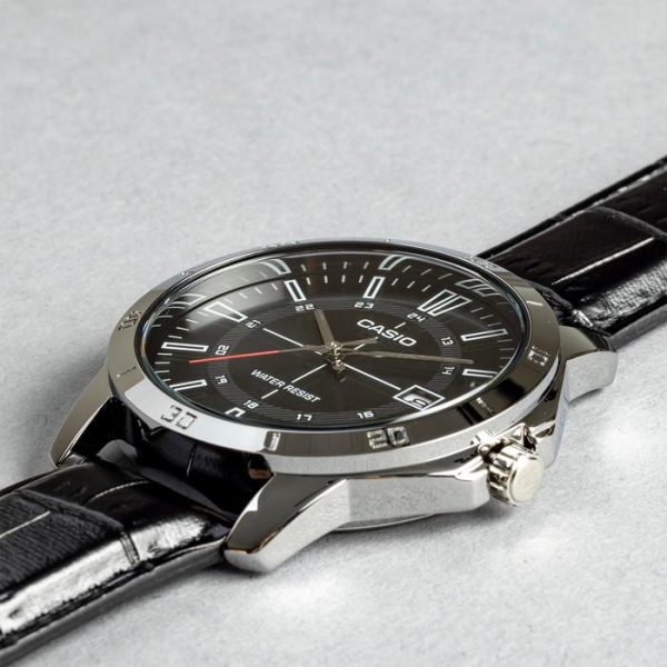MTP-V004L-1C Casio Standard Date Belt Watch MTP-V004L-1CUDF