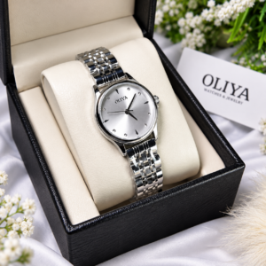 OLIYA 511 Ladies Watch – Silver Stainless Steel OLIYA 511 Ladies Watch silver stainless steel with elegant silver dial