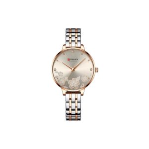 Curren 9068 Silver Rose women's watch