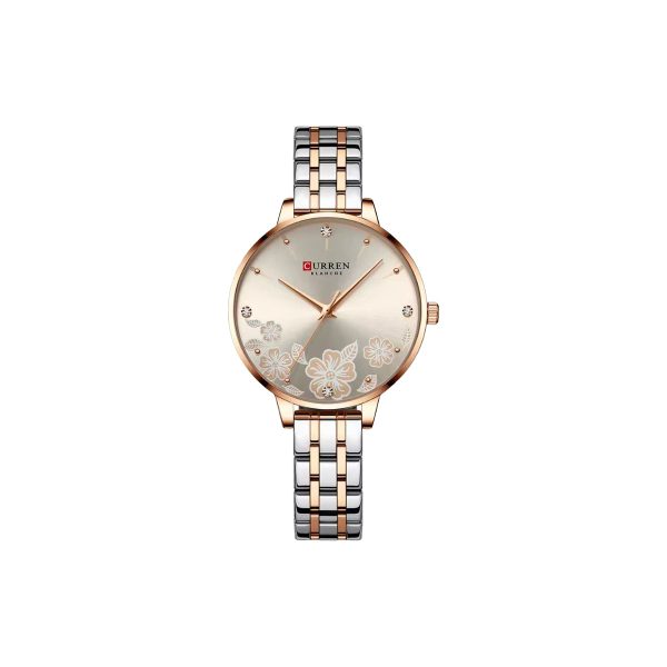 CURREN 9068 Women's Watch - Silver Rose Curren 9068 Silver Rose women's watch
